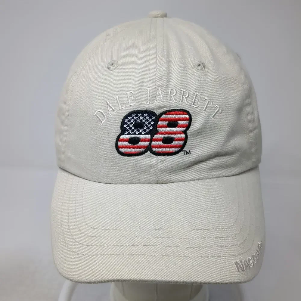 Chase Authentics Baseball Cap Beige One Size NASCAR Dale Jarrett 88 Racing Hat